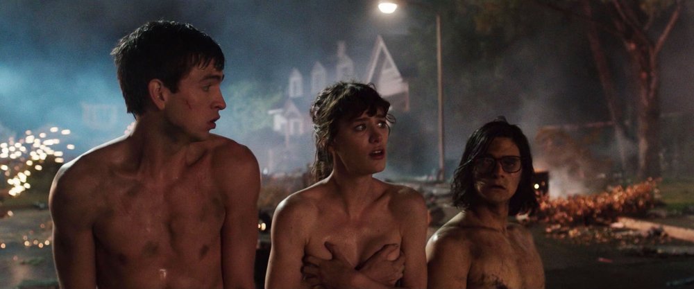 Mackenzie Davis Naked in the film