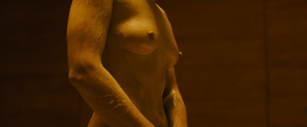 Mackenzie Davis in underwear