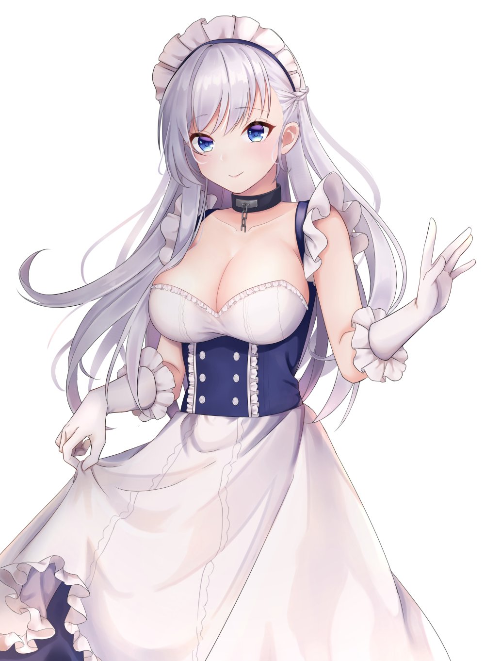 Azur Lane Belfast in a swimsuit