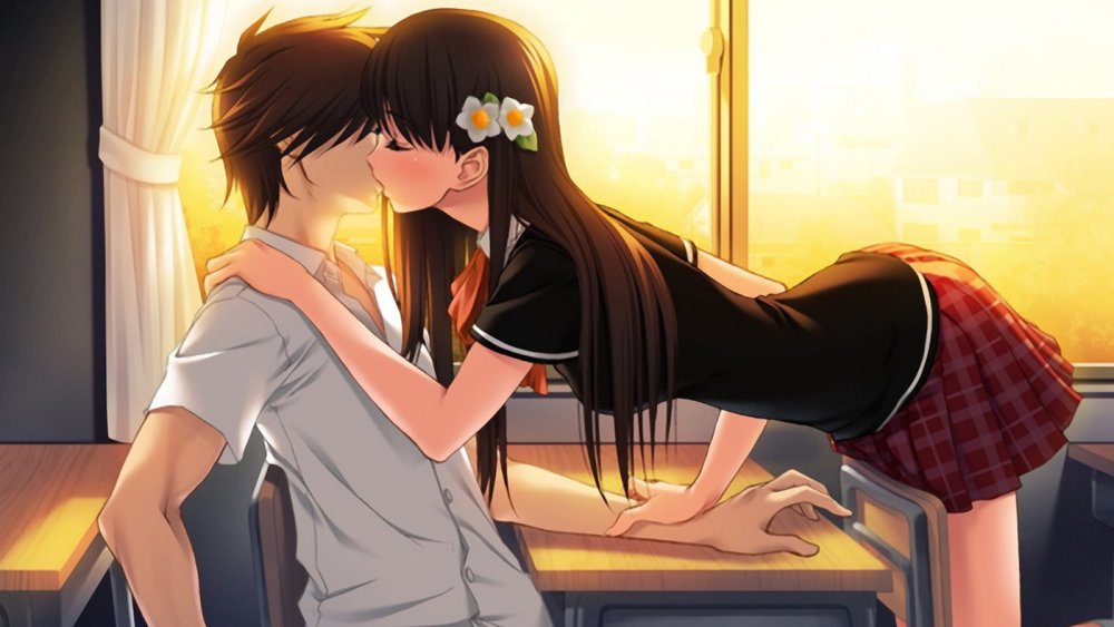 Anime kiss