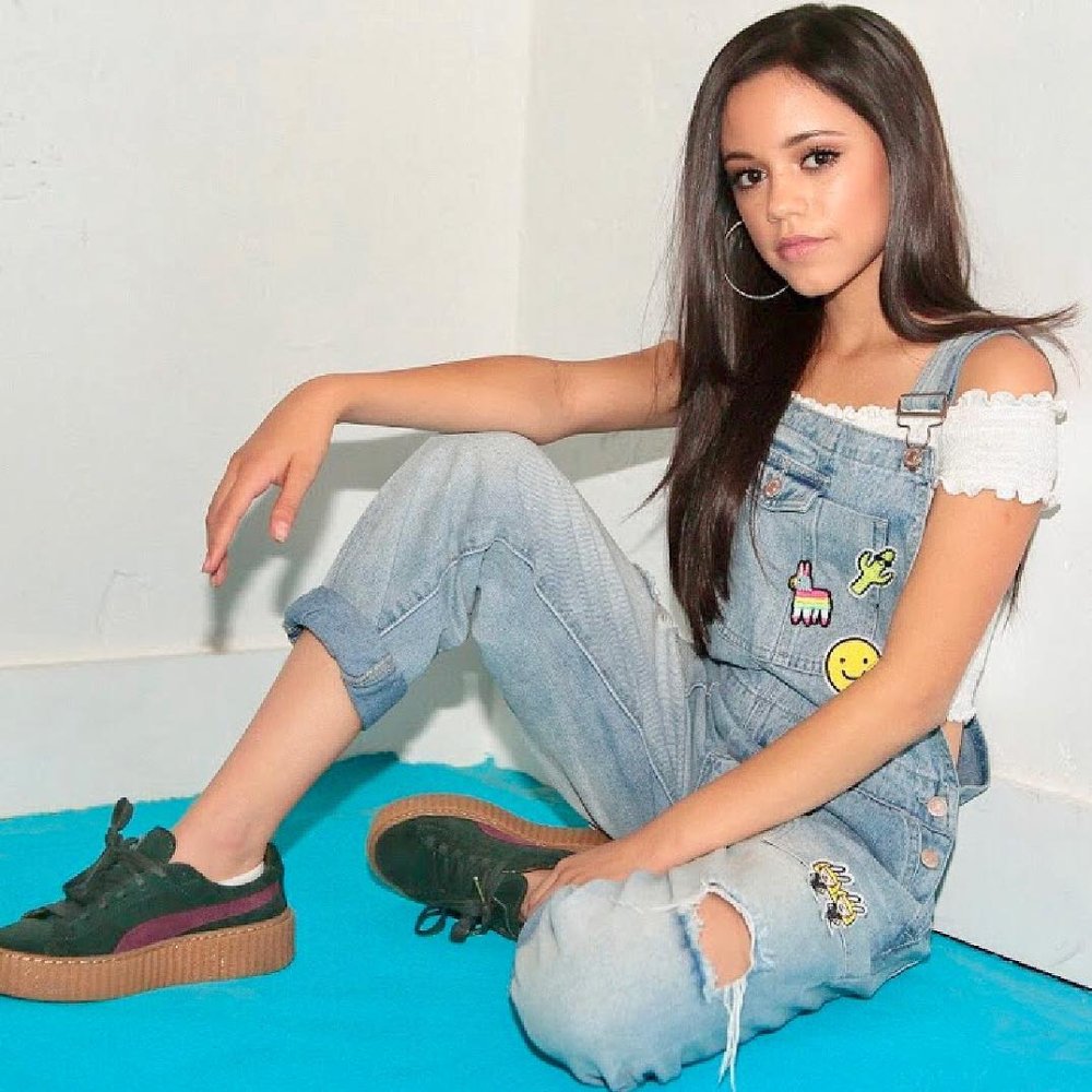 Jenna Ortega in shorts