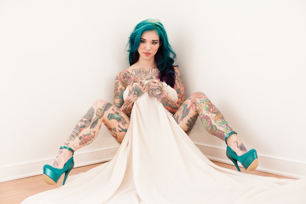 Suicide Girls Octokuro naked anal