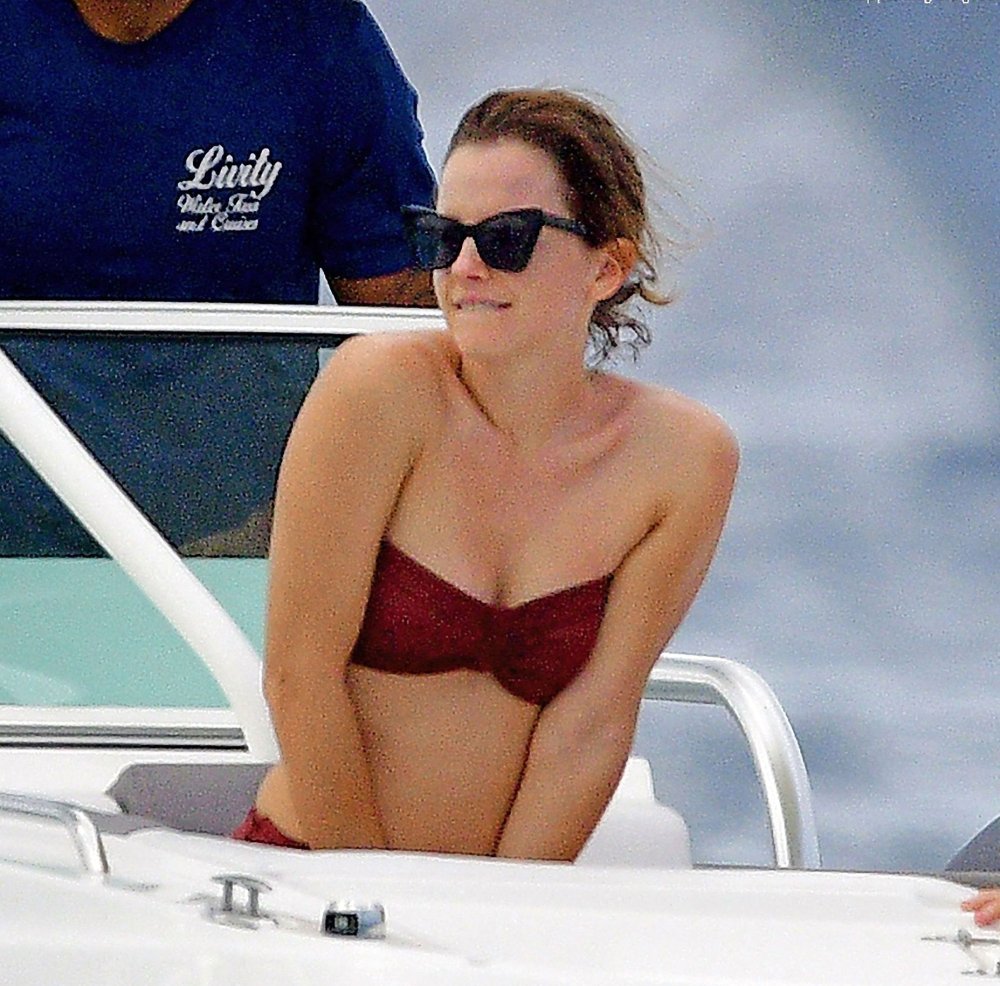 Little Emma Watson in underwear