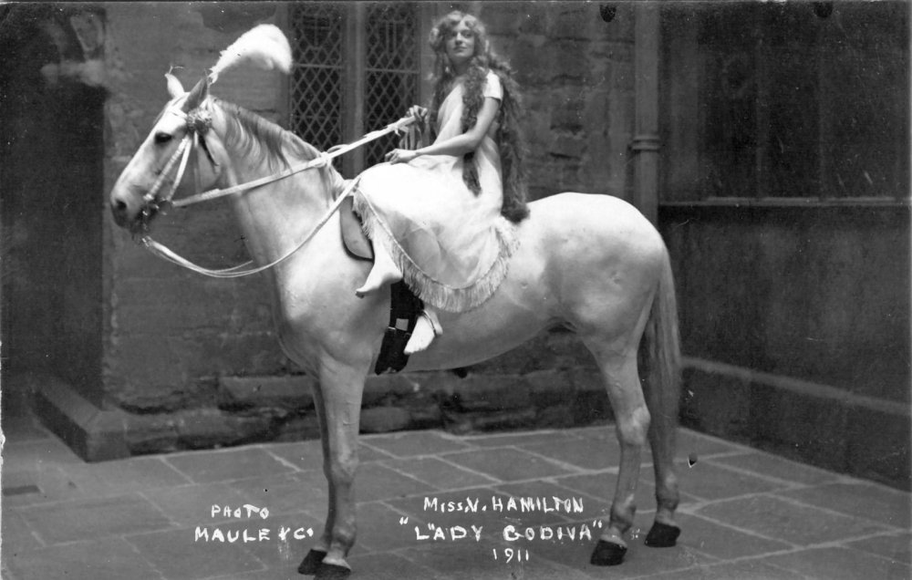 Riding a woman