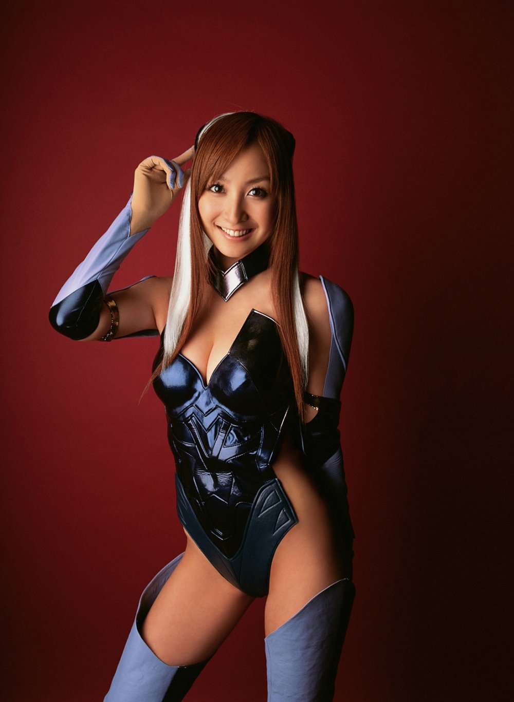 Maria Berseneva in latex