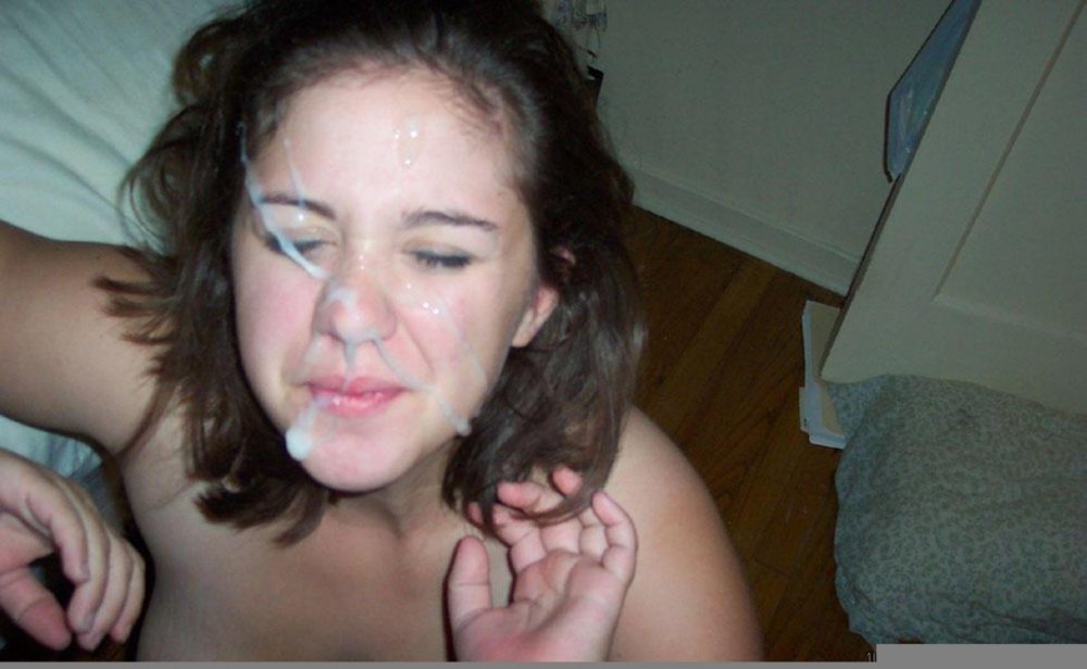 Girls with end on their face homemade