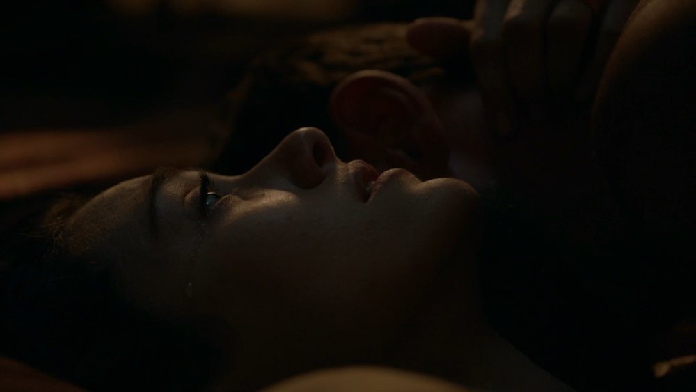 Emmy Rossum without a bra