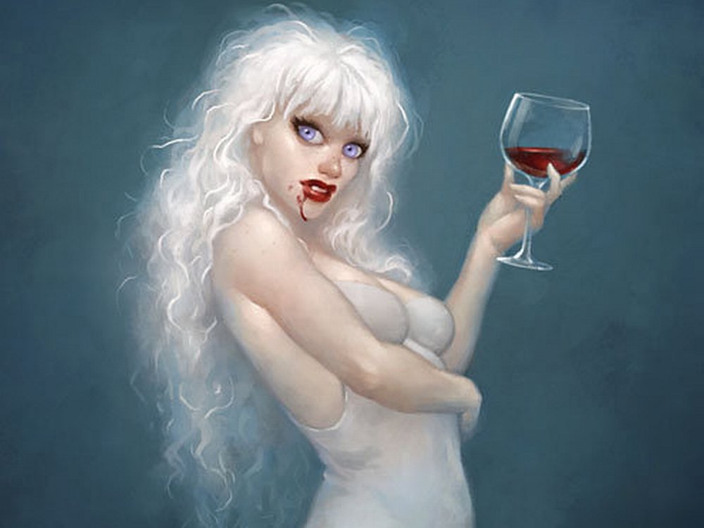 The glass of the witch