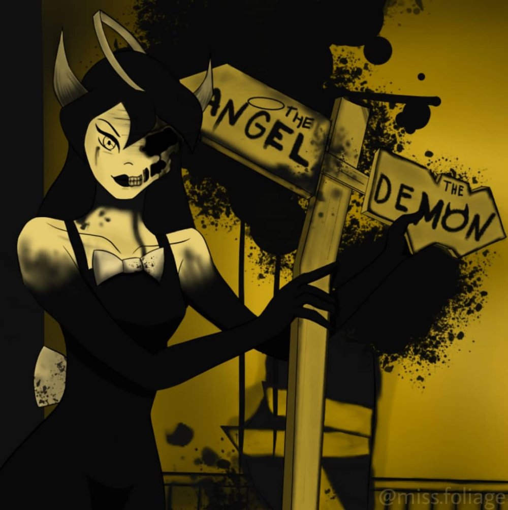 Angel Alice from Bendy Rule 34