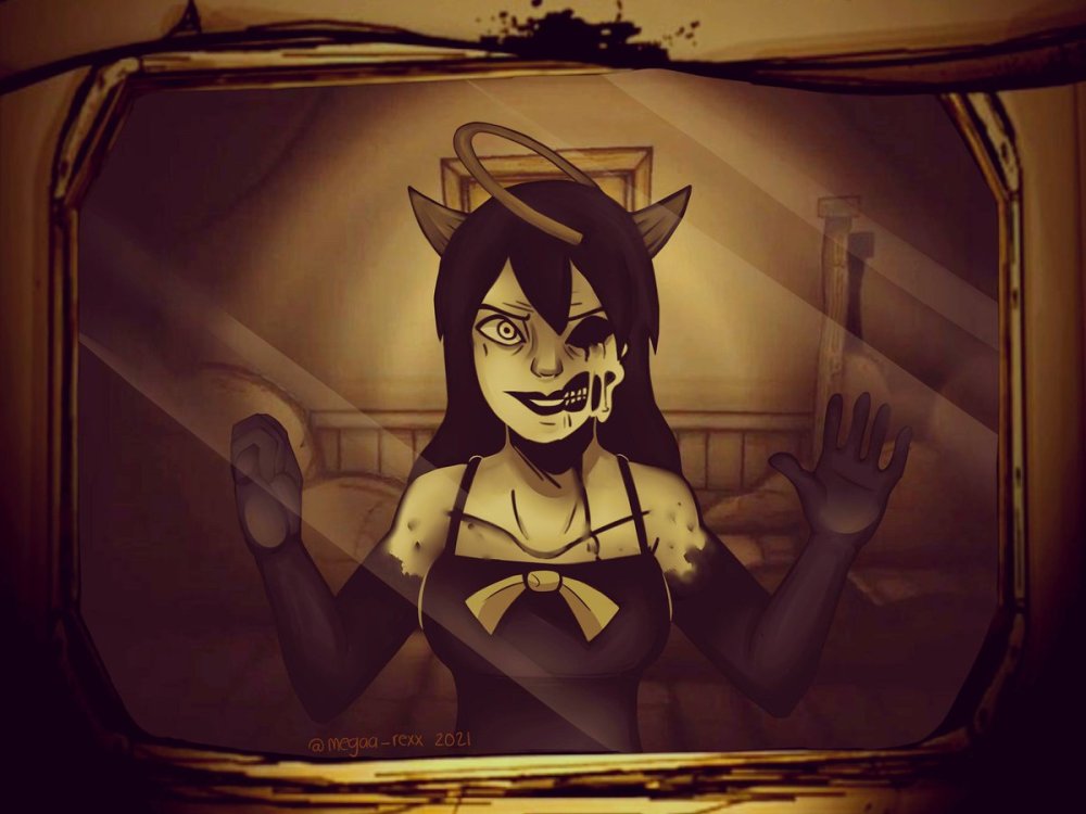 Naked Alice Angel from Bendy