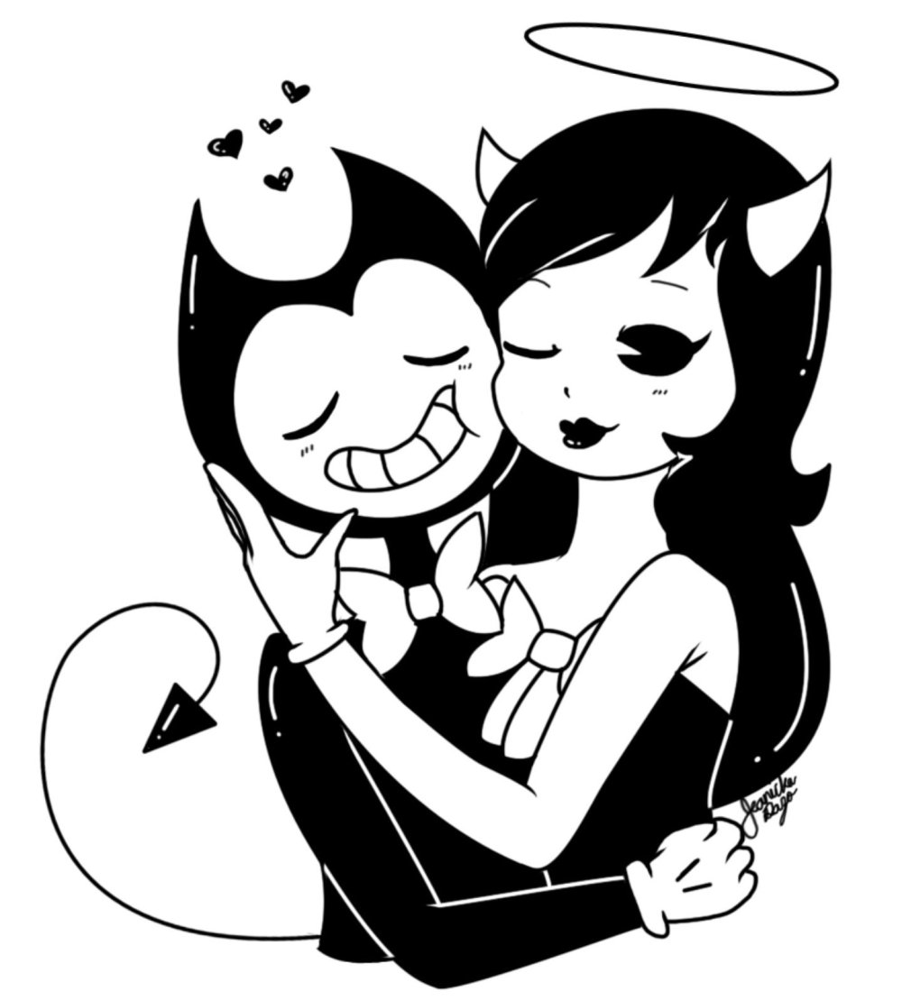 Bendy Demon and Alice Angel jokes