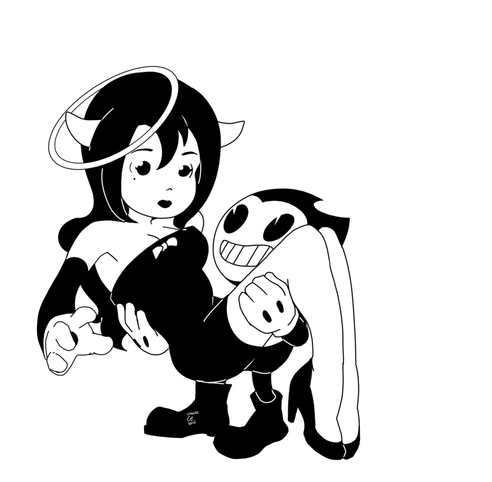 Angel Alice from Bendy Rule 34