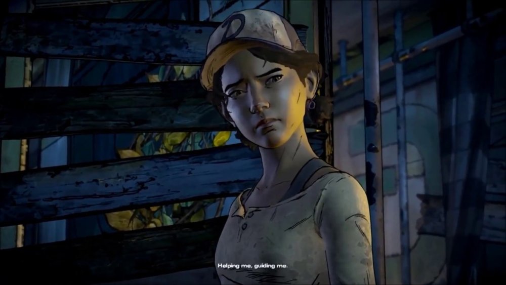The Walking Dead Javier and Clementine