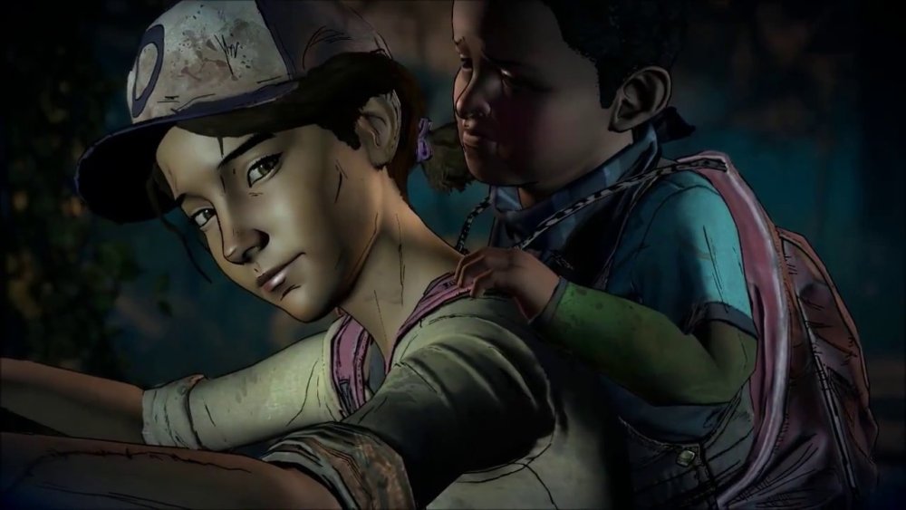 The Walking Dead Lee and Kenny