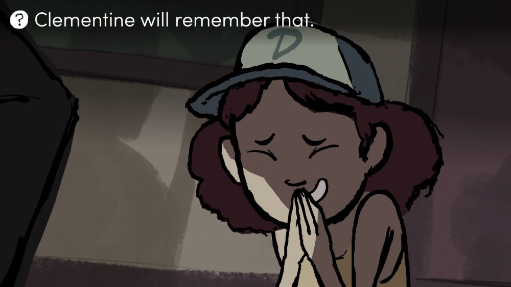 Clementine will remember this the inscription