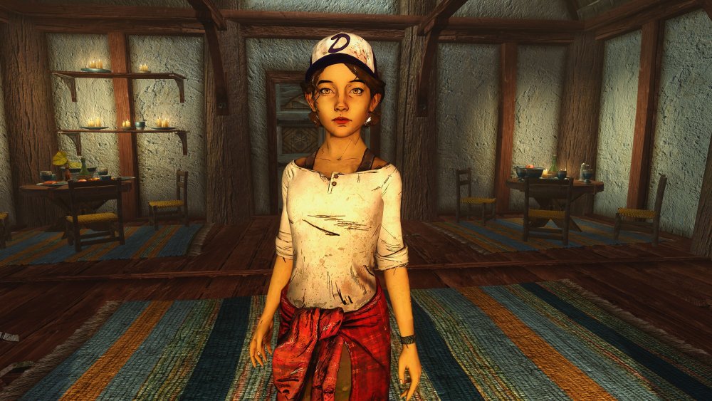 Skyrim mod Clementine