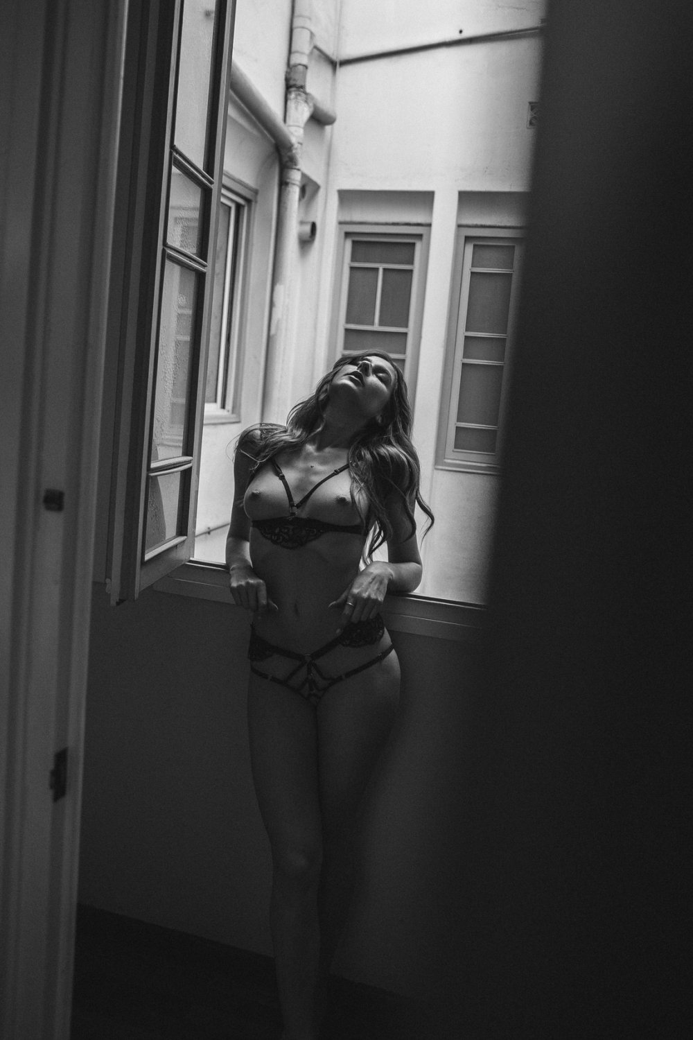 Zoryana Boris in a swimsuit