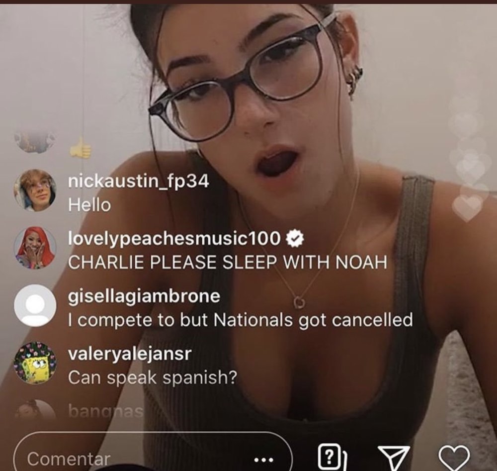 Charlie Damelio broke her nose