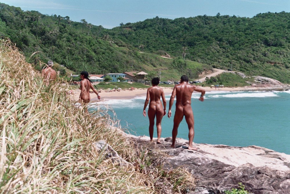 Naked Brazilians on the beach