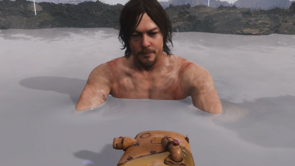 Death Stranding Norman Ridus and Hideo Kojima