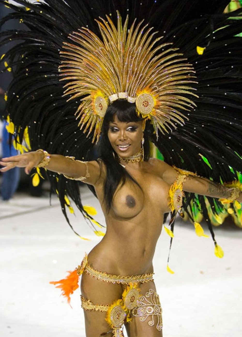 Naked carnival Brazil 1986