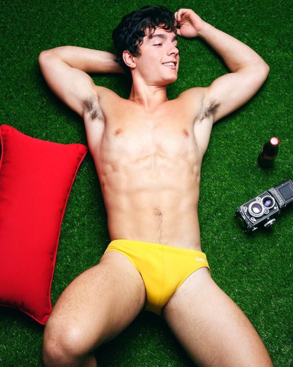 American football men with a torso