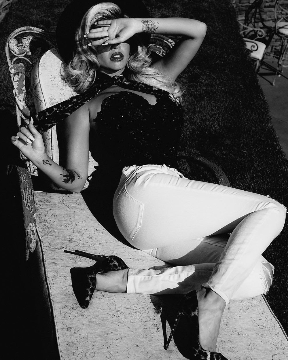Chanel West Bones hot photos