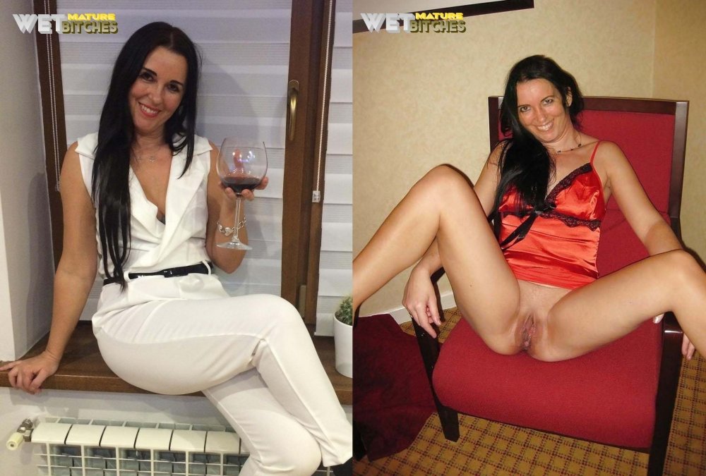 Dressed undressed wife debauchery