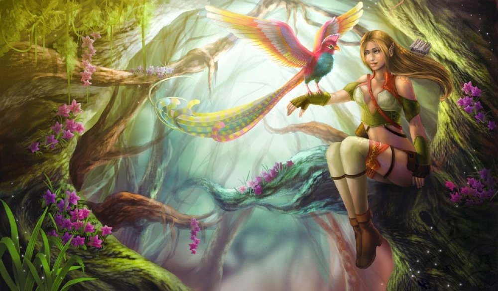 Elves Morning Art