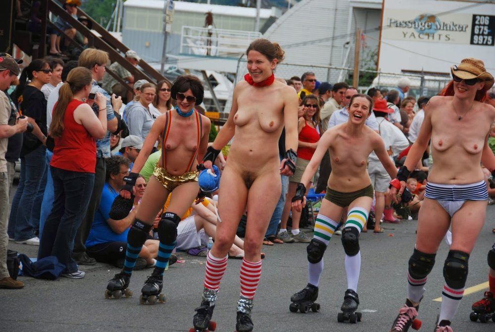 Competitions of naked women