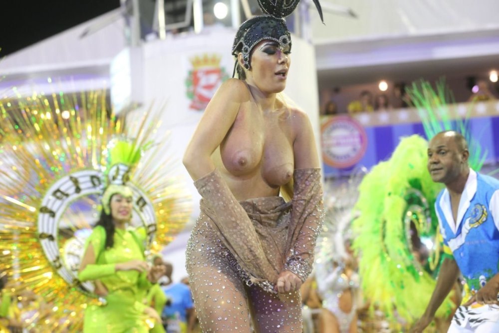 Naked carnival Brazil 1986