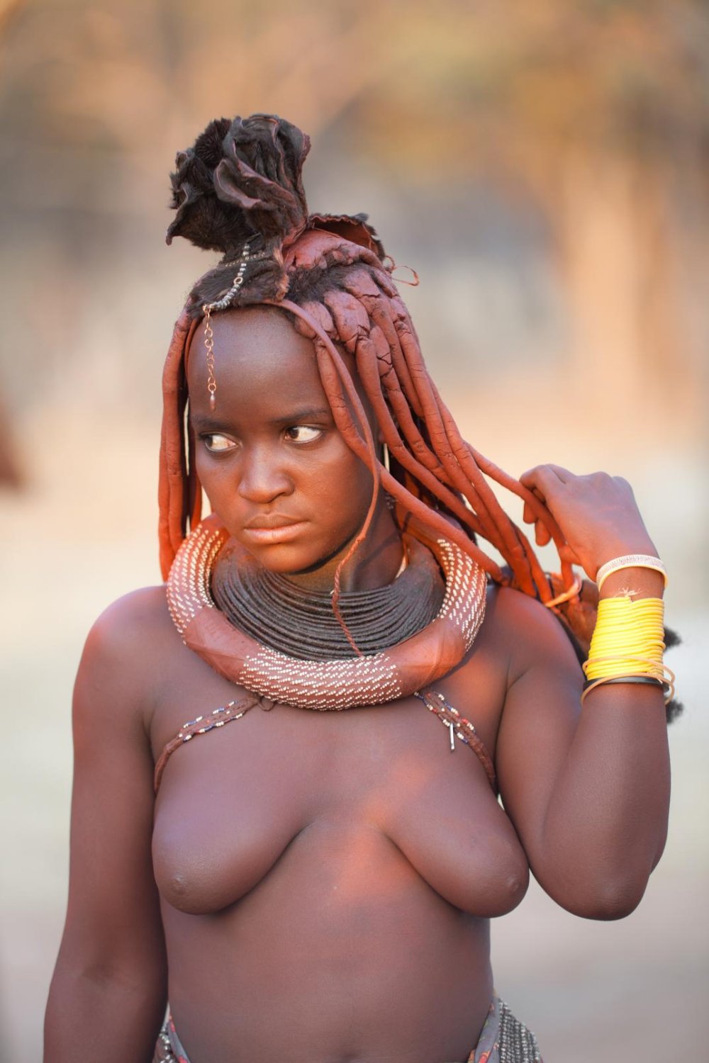 Khimba tribe in Namibia naked women