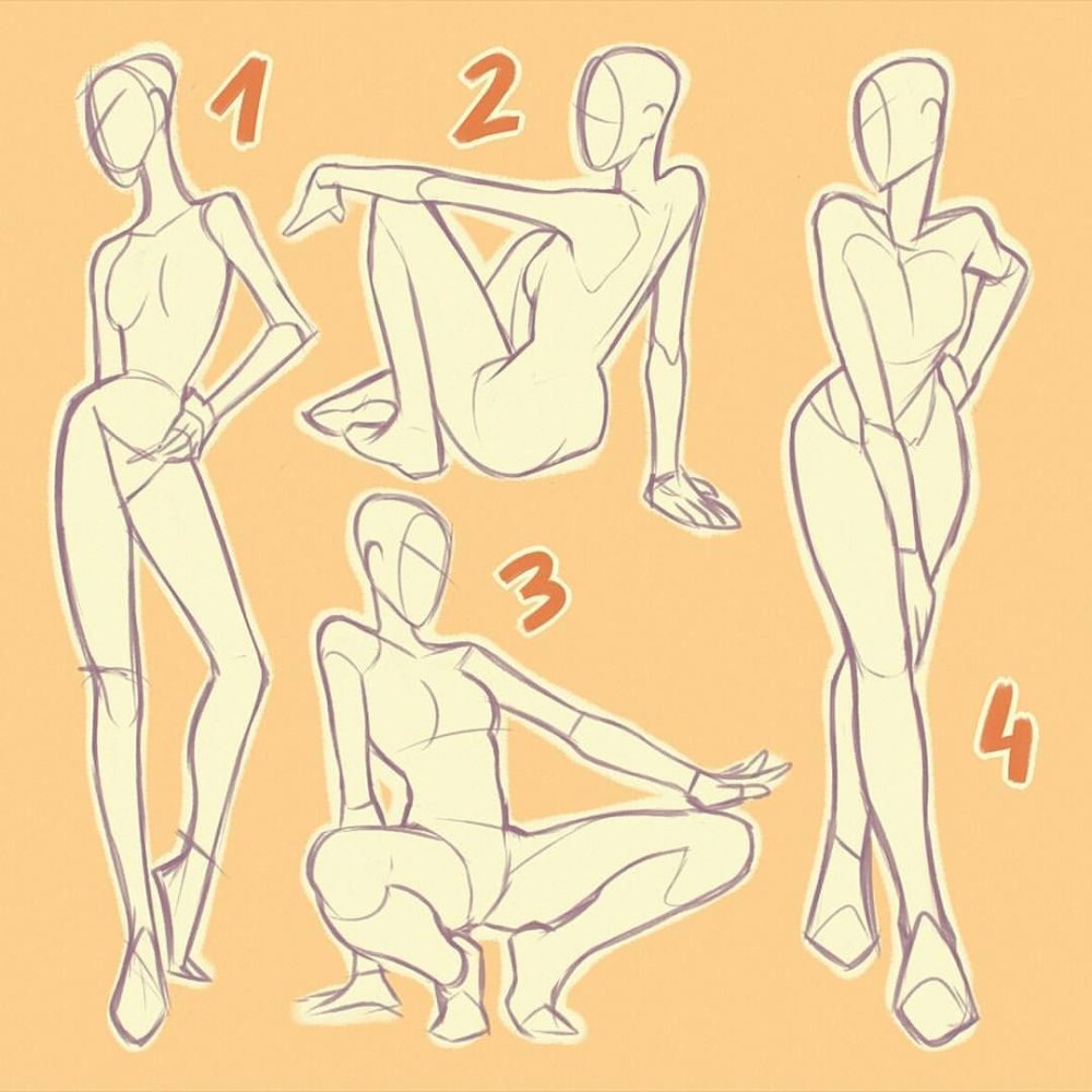Yaoic poses