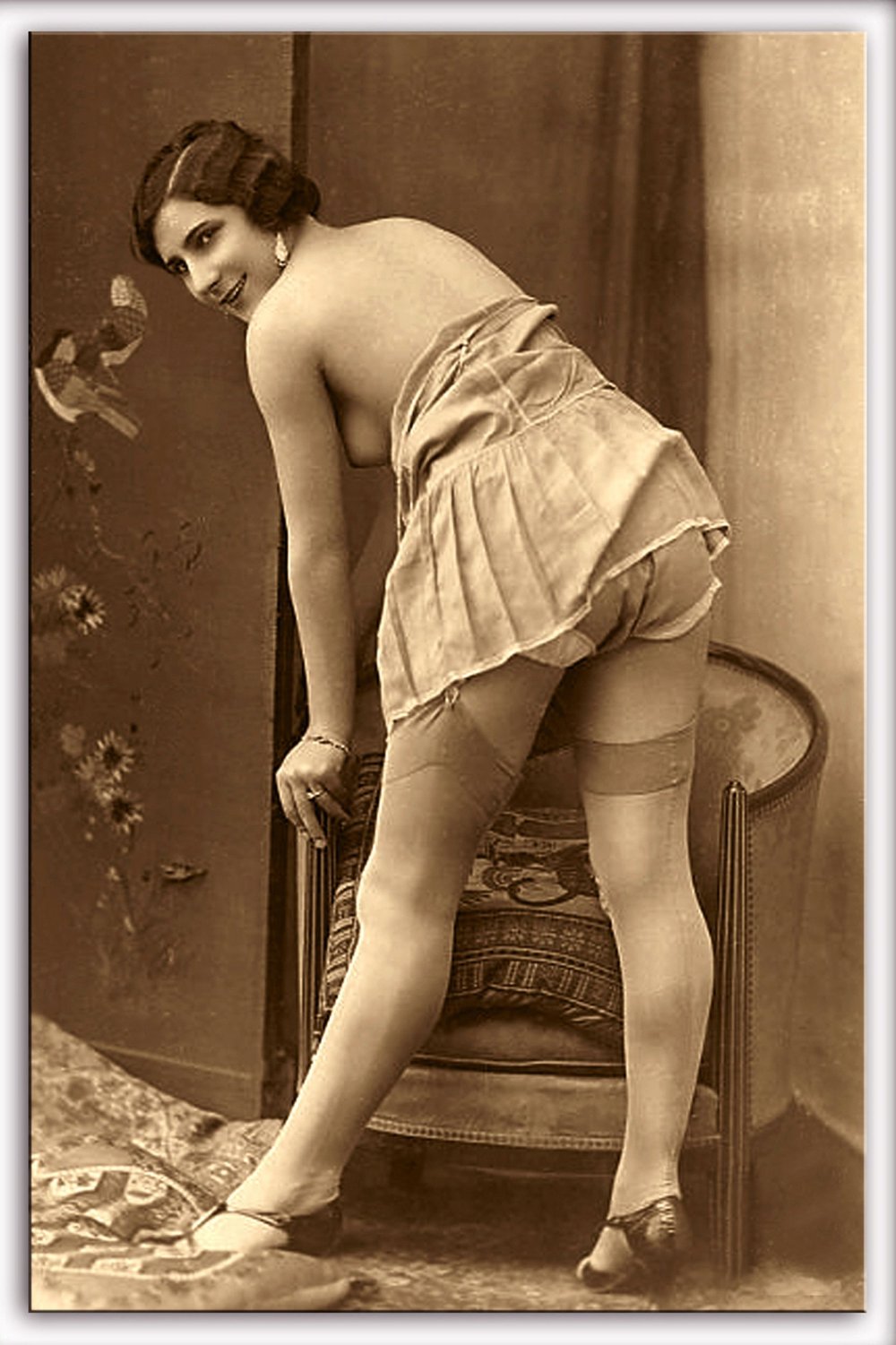 Retro erotic vulgarities