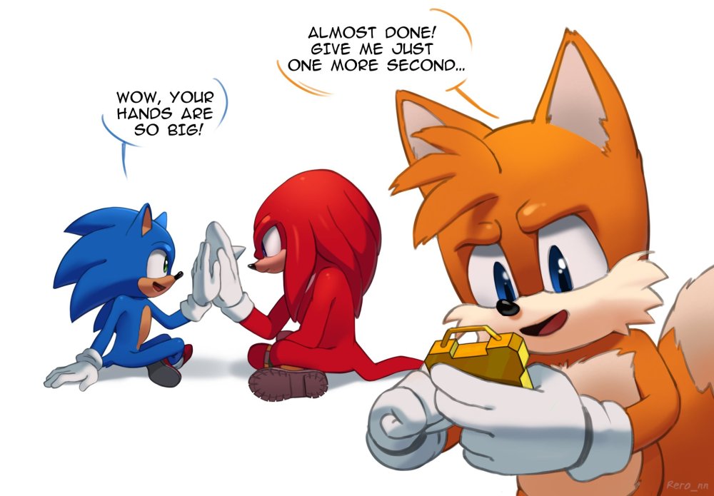 Sonic and Tales Love +18