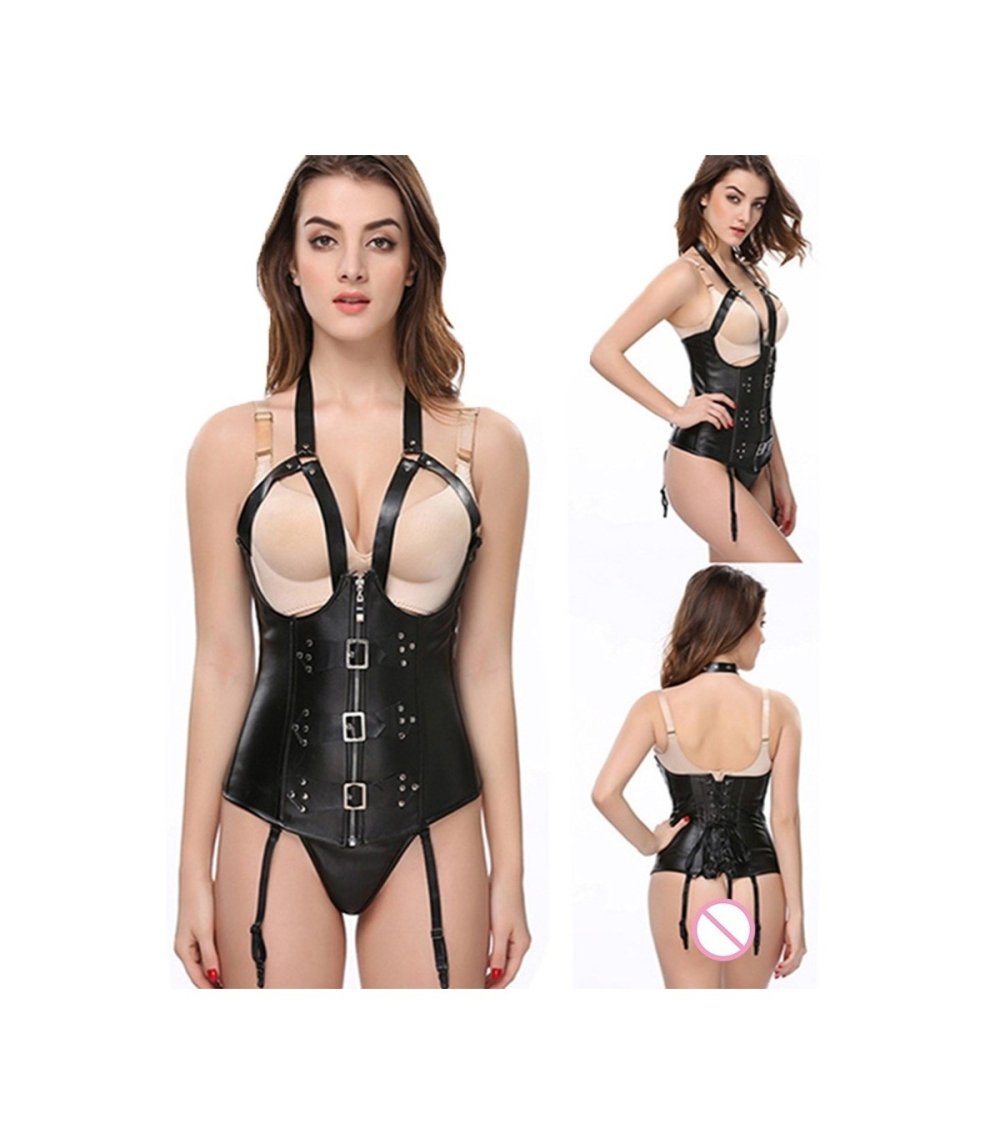 Helen Star in Full Body Leather Harness XXX