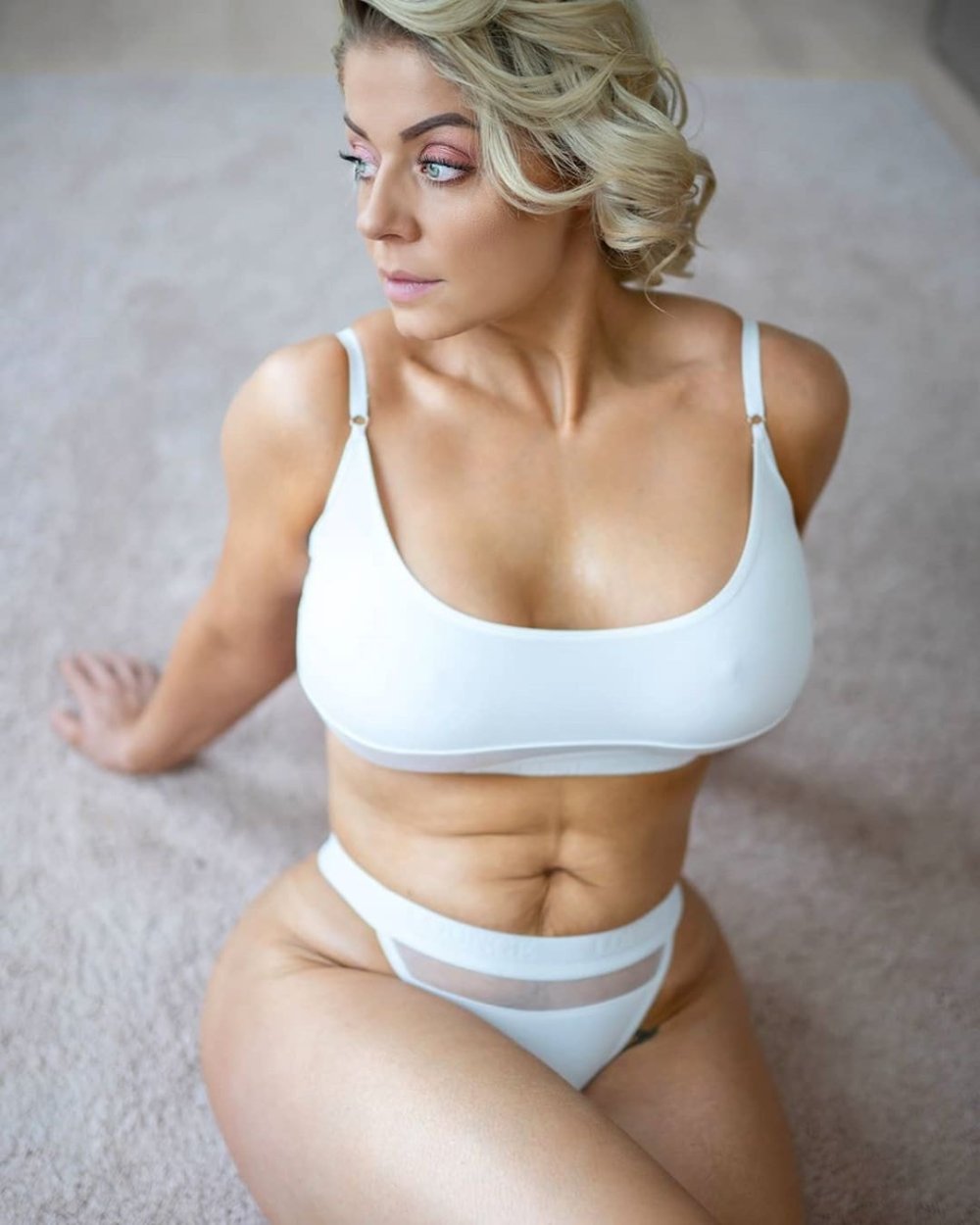 Mia Sand in underwear