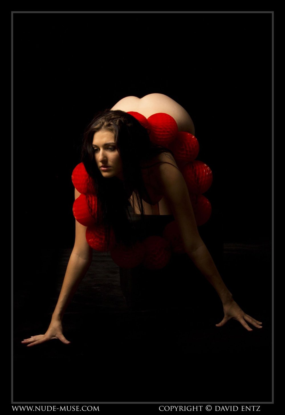 Nude Muse Kathleen - Red Necklace Returns