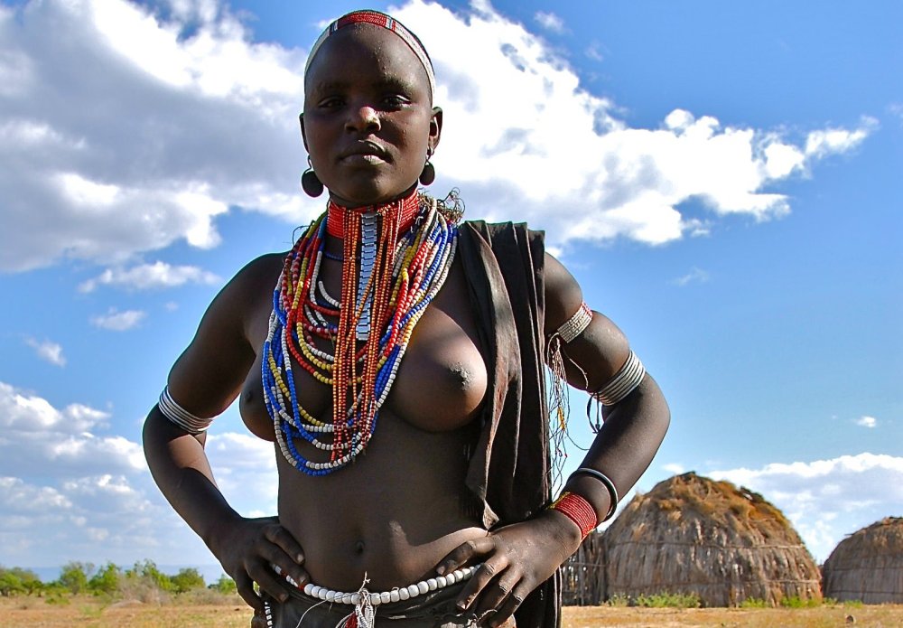 Beautiful naked black women