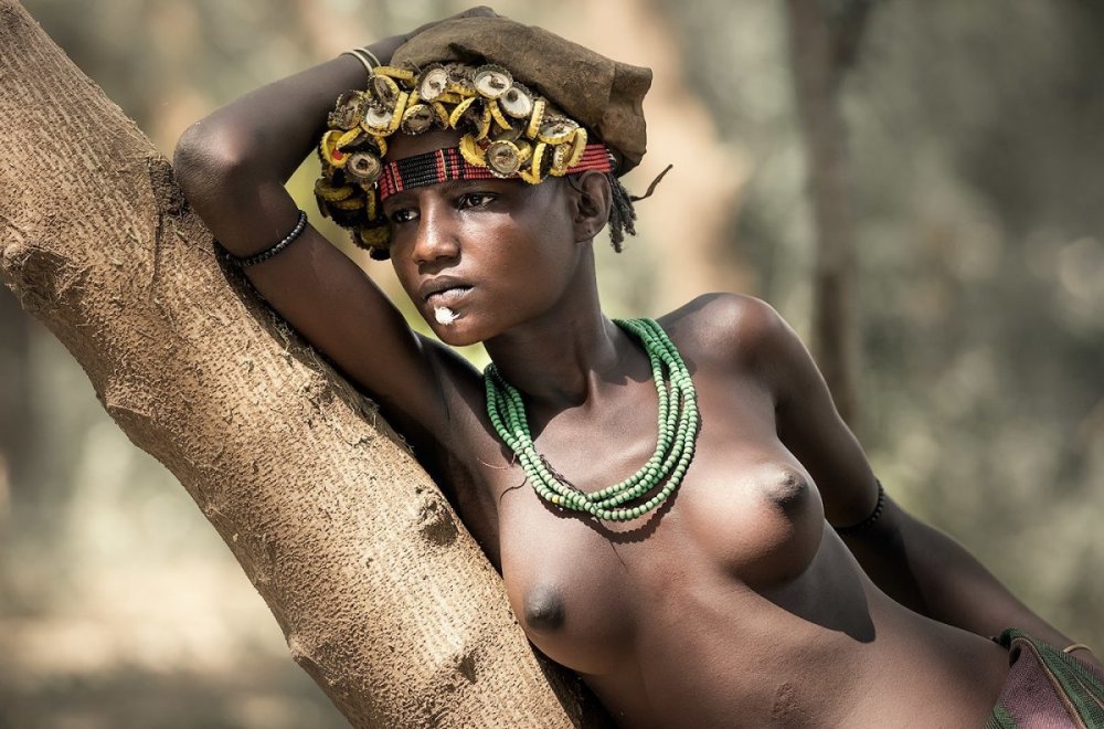 Naked wild black women