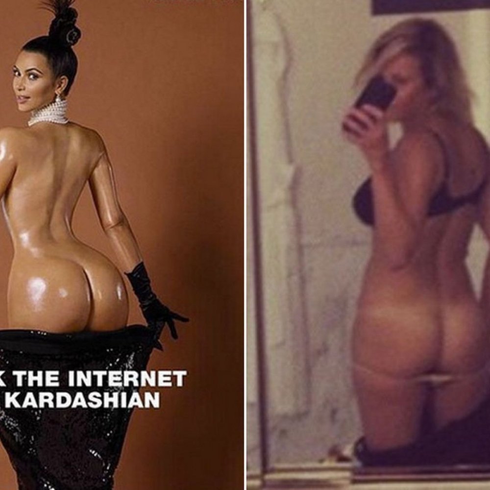 Kim Kardashian naked in the shower