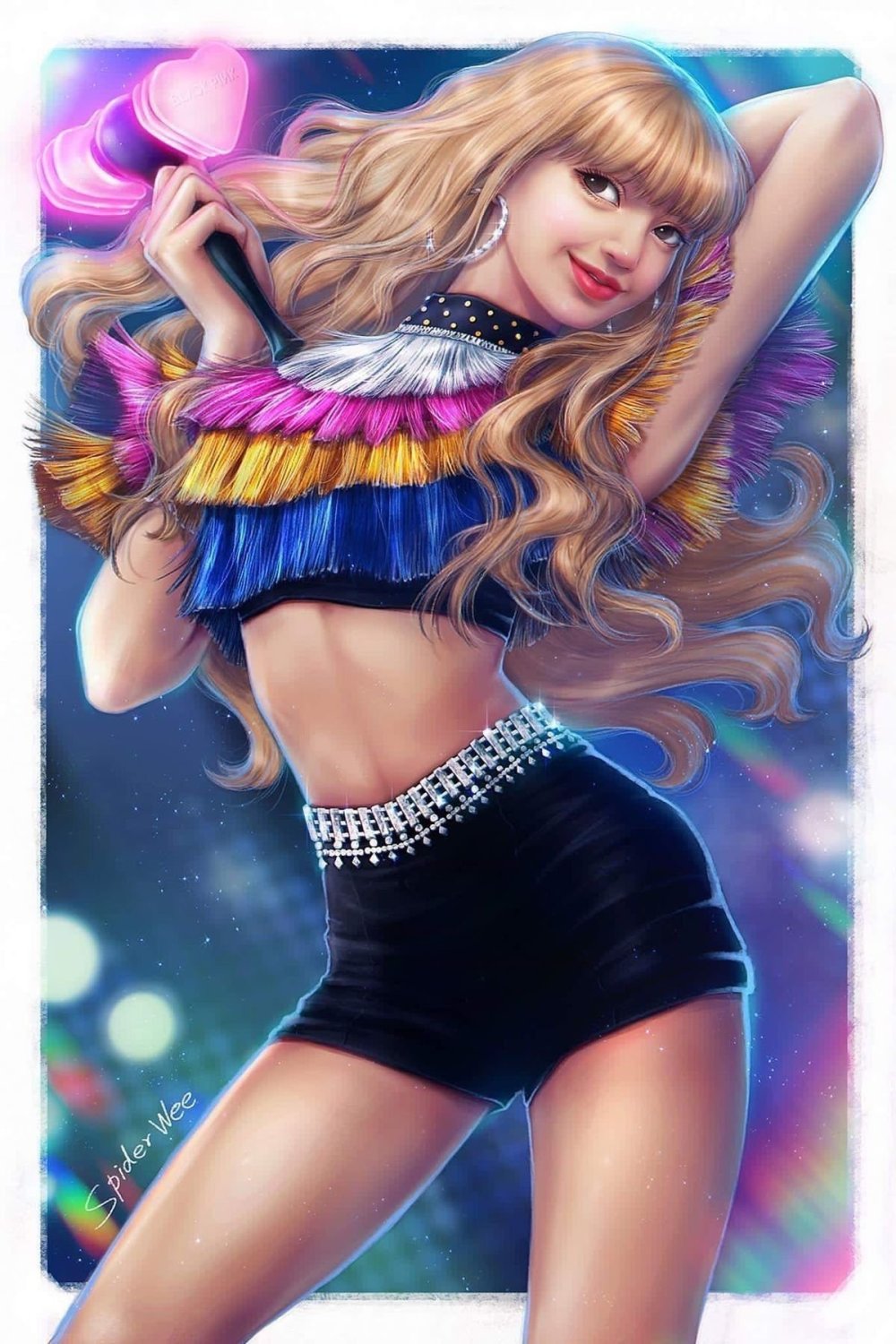 Blackpink Lisa anime