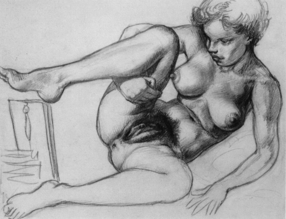 Erotic drawings of incest