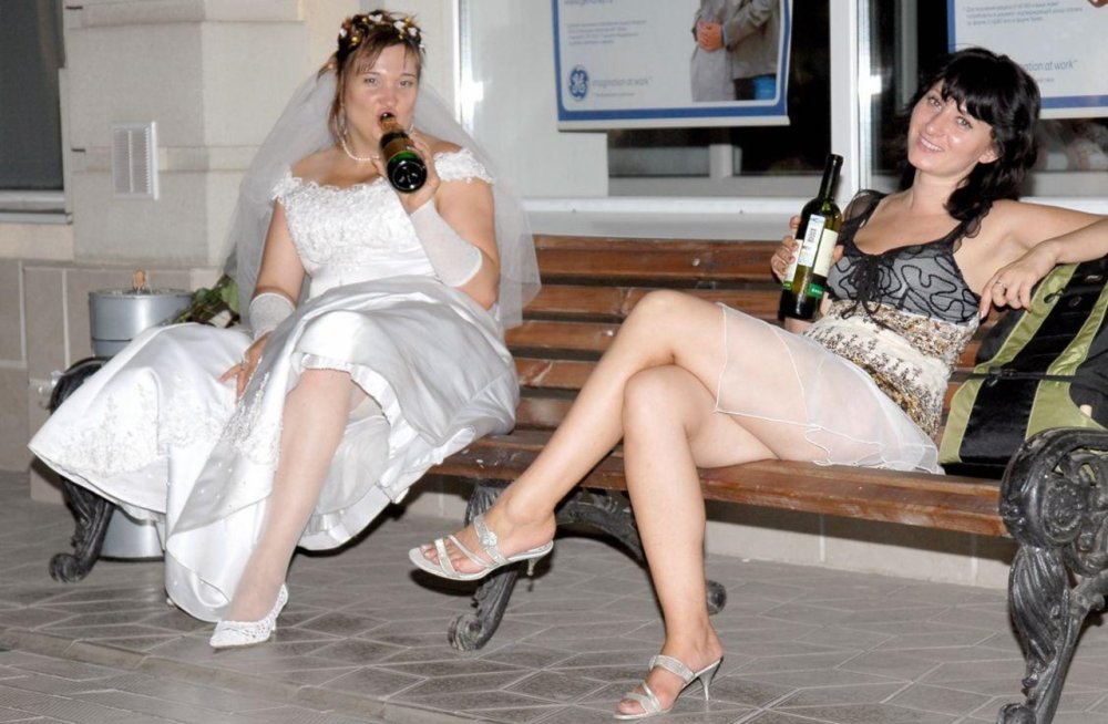 The bride in the car is private