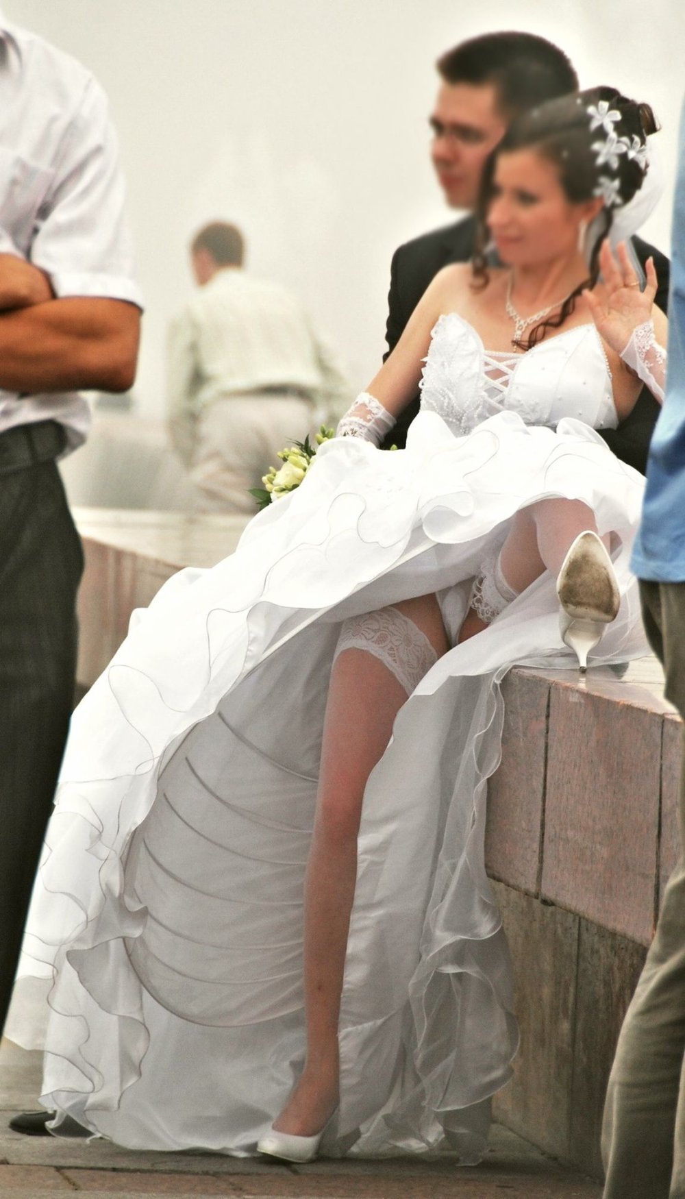 Indecent dresses of brides