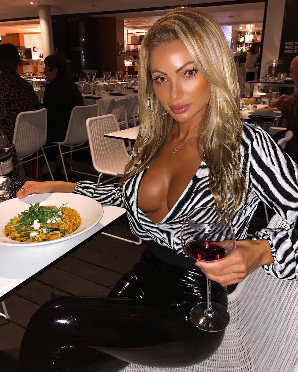 Australian model and fitness trainer Abby Dowse (Abby Dowse)