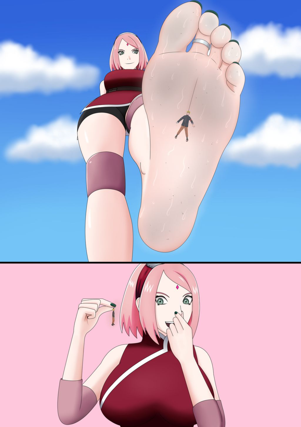 Sakura Haruno Big breasts