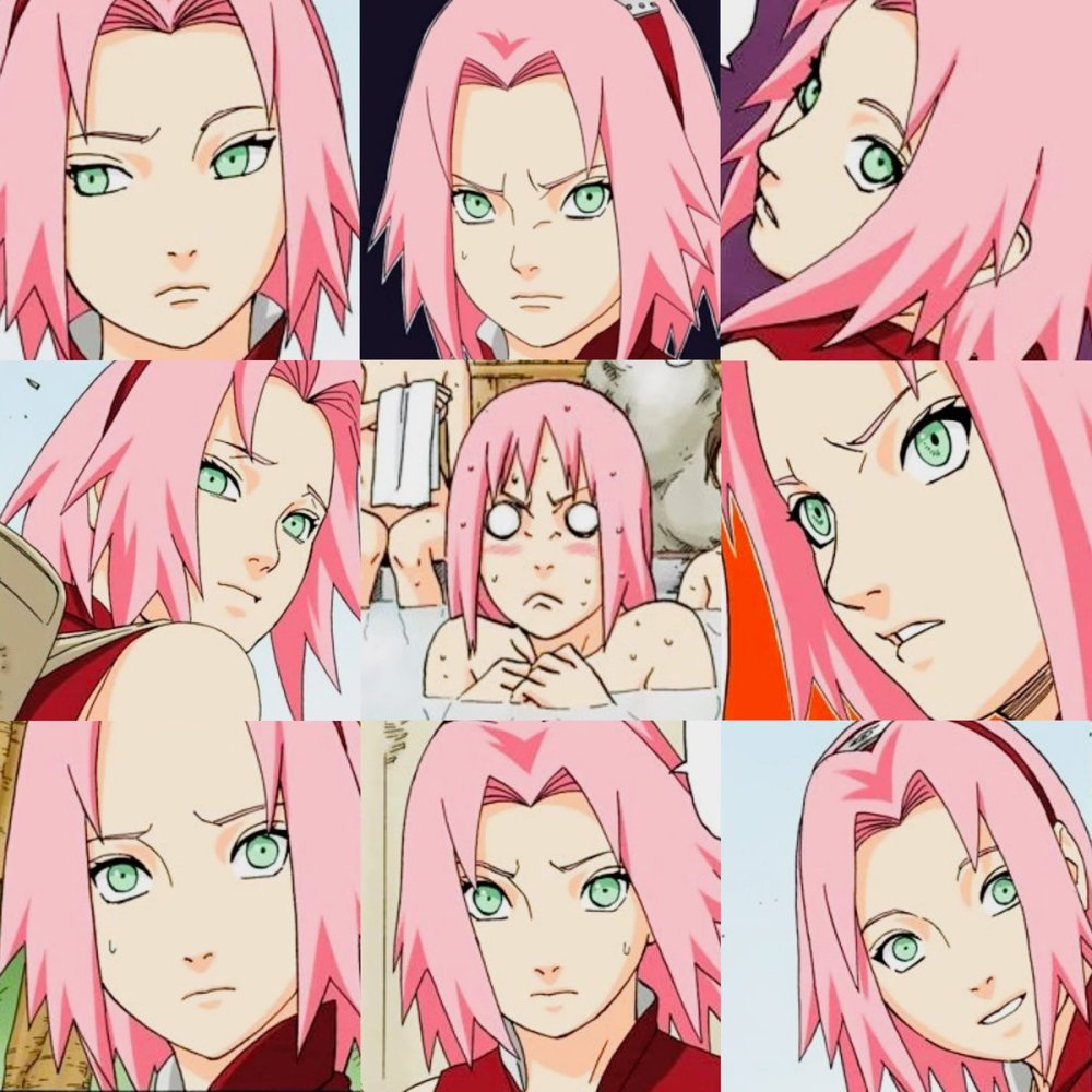 Sakura Haruno in a swimsuit