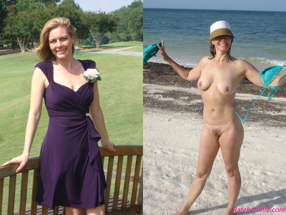 Dressed undressed legs