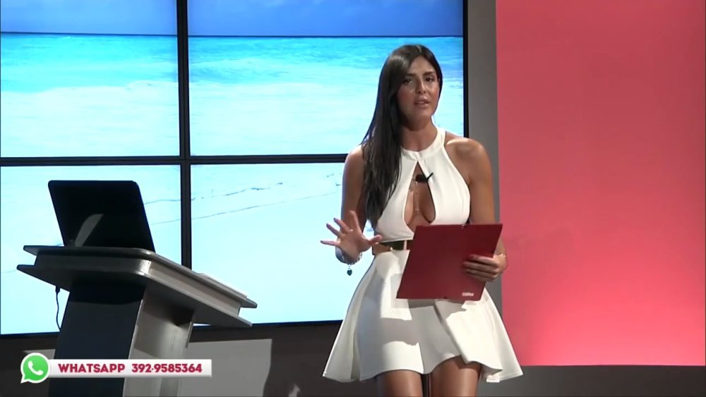 Barbara Francesca is the host